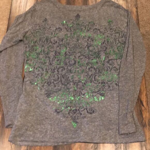 Maurice’s Long Sleeve Shirt with shimmering print - Picture 4 of 5